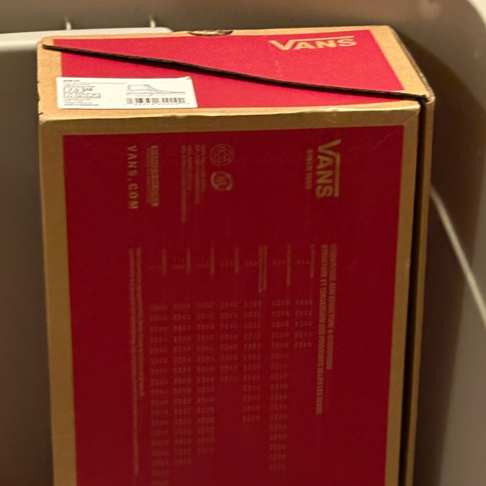 Vans Red and Black Checkered High-Tops - Picture 4 of 4